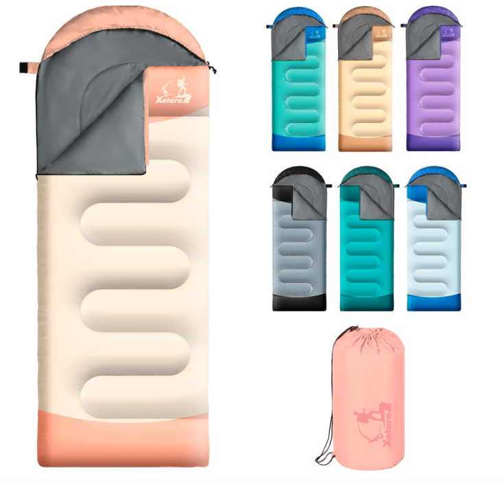 Bolsas de dormir para adultos niños - 3 temporada frío y cálido Tiempo impermeable Camping bolsos de dormir - bolsos de dormir ligeros para camping senderismo Viajes al aire libre